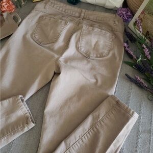 Wax Jean Women's Skinny Jeans in Beige